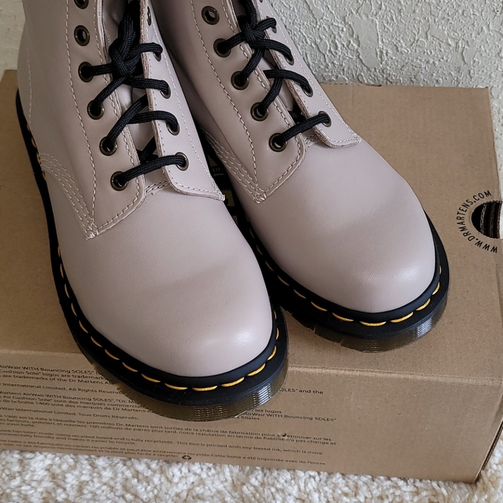 Dr. Martens 1460 Pascal Wanama Boots - Picture 7 of 12